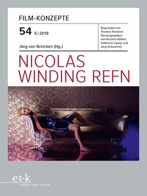 cover image of FILM-KONZEPTE 54--Nicolas Winding-Refn